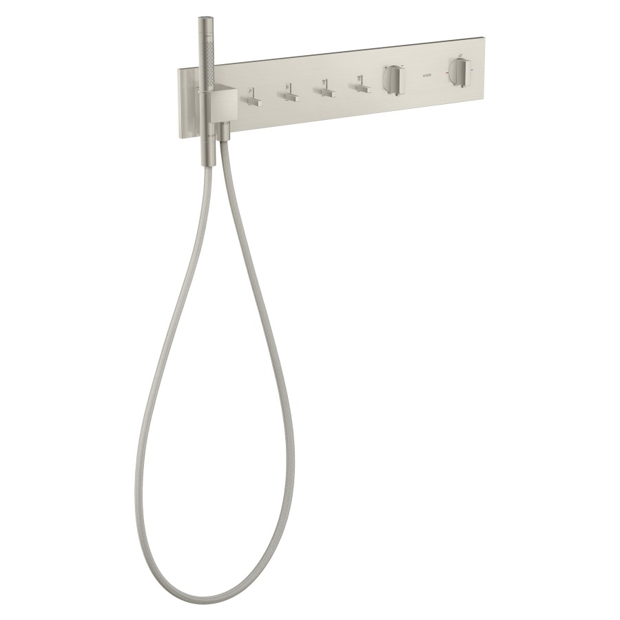 Module Thermostat SHOWER
COMPOSITION UP
set de montage final
pour commander 4 fonctions
support de douche, douche à
main bâton, tuyau de douche
sans corps à encastrer 757 041