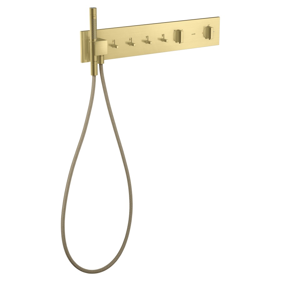 Module Thermostat SHOWER
COMPOSITION UP
set de montage final
pour commander 4 fonctions
support de douche, douche à
main bâton, tuyau de douche
sans corps à encastrer 757 041