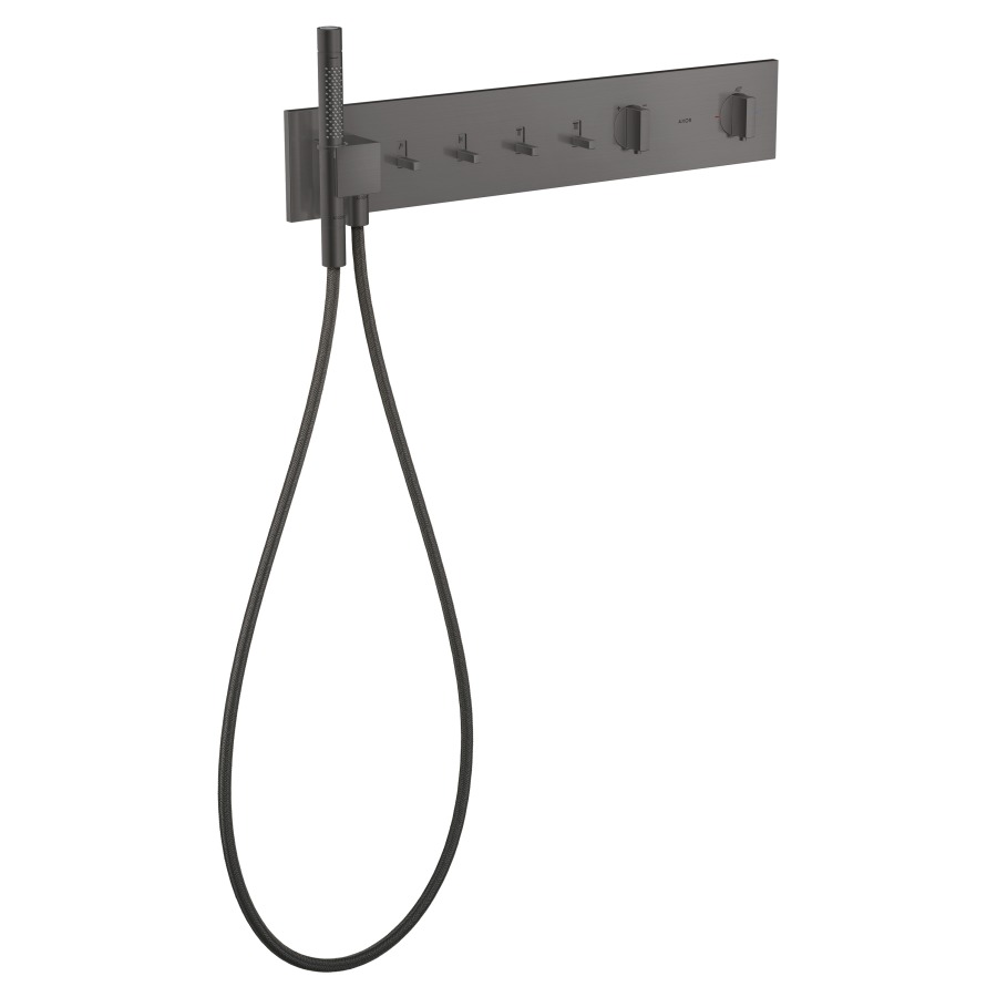 Module Thermostat SHOWER
COMPOSITION UP
set de montage final
pour commander 4 fonctions
support de douche, douche à
main bâton, tuyau de douche
sans corps à encastrer 757 041