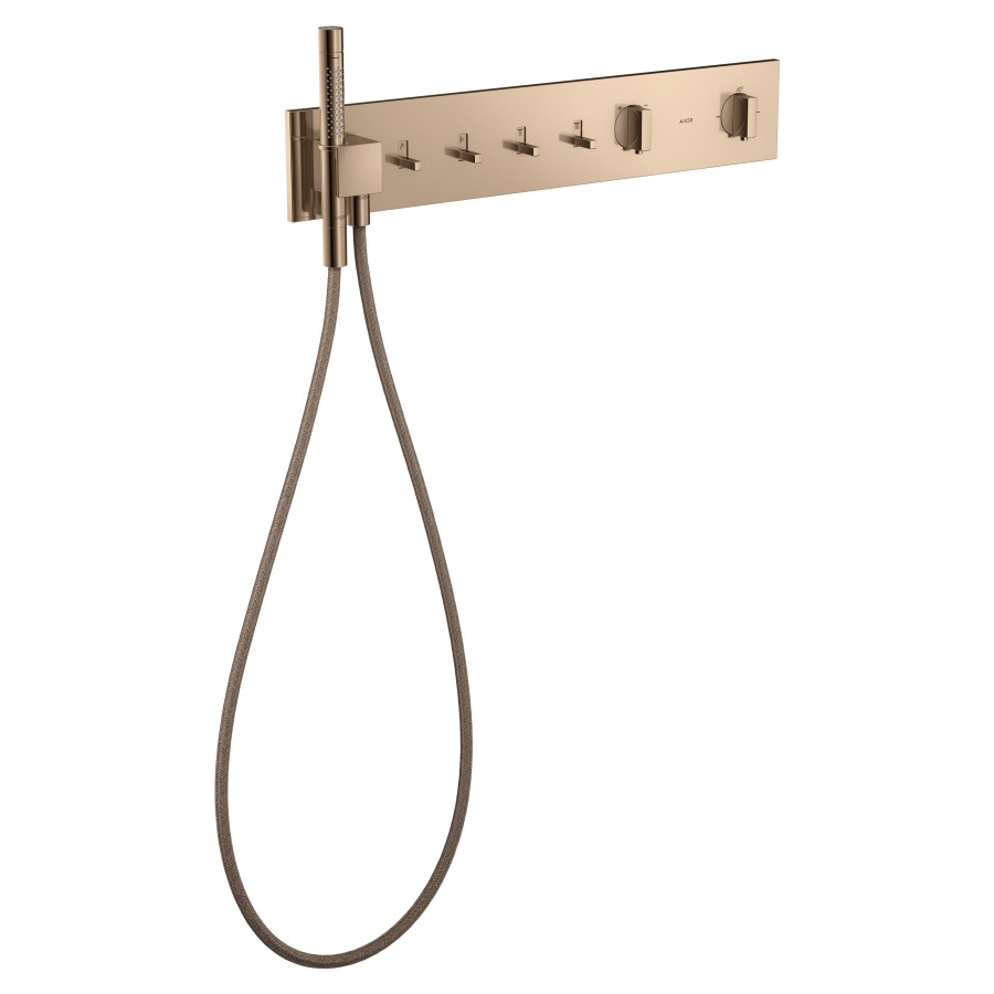 Module Thermostat SHOWER
COMPOSITION UP
set de montage final
pour commander 4 fonctions
support de douche, douche à
main bâton, tuyau de douche
sans corps à encastrer 757 041