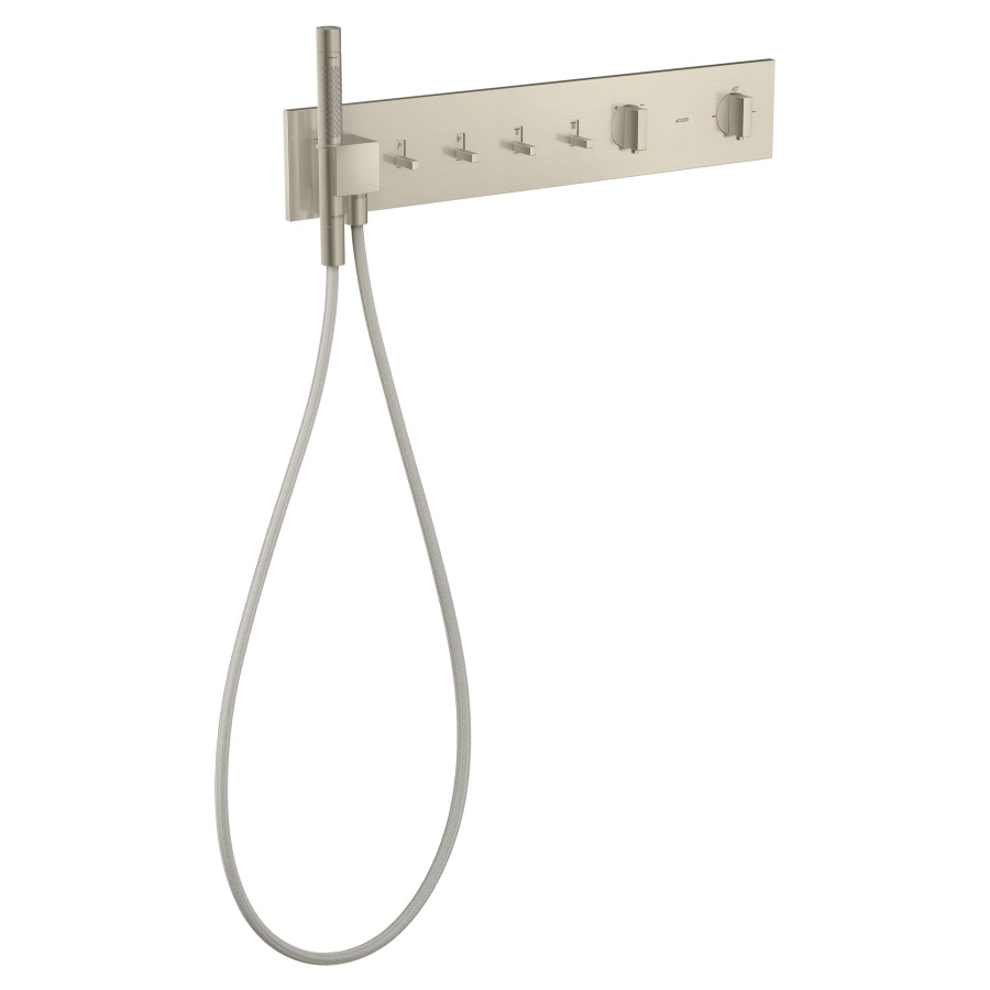 Module Thermostat SHOWER
COMPOSITION UP
set de montage final
pour commander 4 fonctions
support de douche, douche à
main bâton, tuyau de douche
sans corps à encastrer 757 041