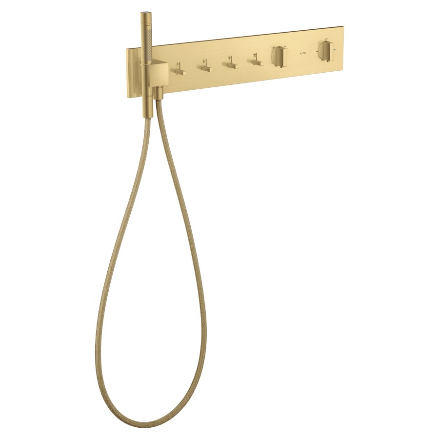 Module Thermostat SHOWER
COMPOSITION UP
set de montage final
pour commander 4 fonctions
support de douche, douche à
main bâton, tuyau de douche
sans corps à encastrer 757 041