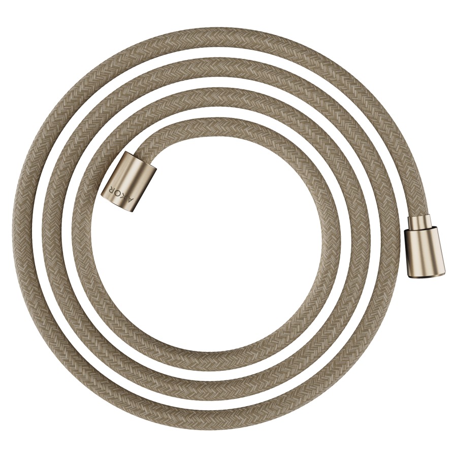 Tuyau de douche SHOWER
SOLUTIONS
200 cm, 1/2"
cône pivotable, résistant à la
flexion, avec écrou conique et
cylindrique
