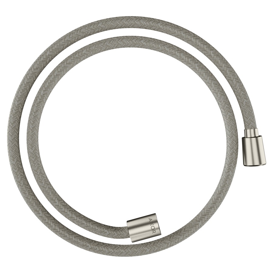 Tuyau de douche SHOWER
SOLUTIONS
125 cm, 1/2"
cône pivotable, résistant à la
flexion, avec écrou conique et
cylindrique