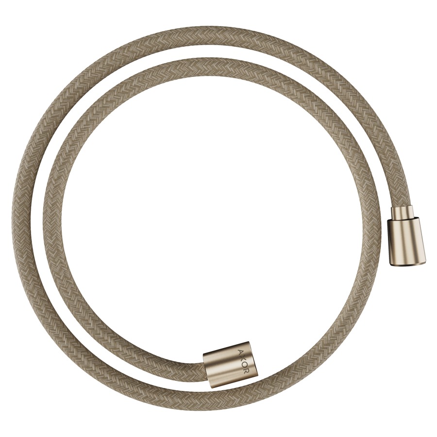 Tuyau de douche SHOWER
SOLUTIONS
125 cm, 1/2"
cône pivotable, résistant à la
flexion, avec écrou conique et
cylindrique