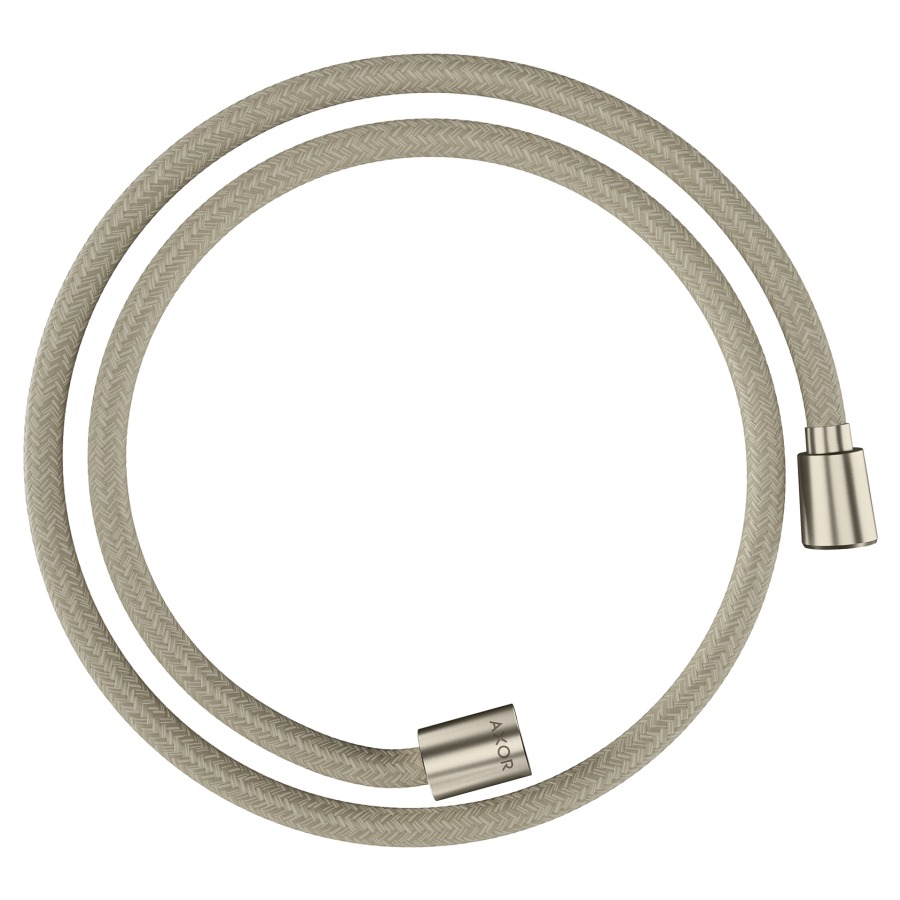 Tuyau de douche SHOWER
SOLUTIONS
125 cm, 1/2"
cône pivotable, résistant à la
flexion, avec écrou conique et
cylindrique