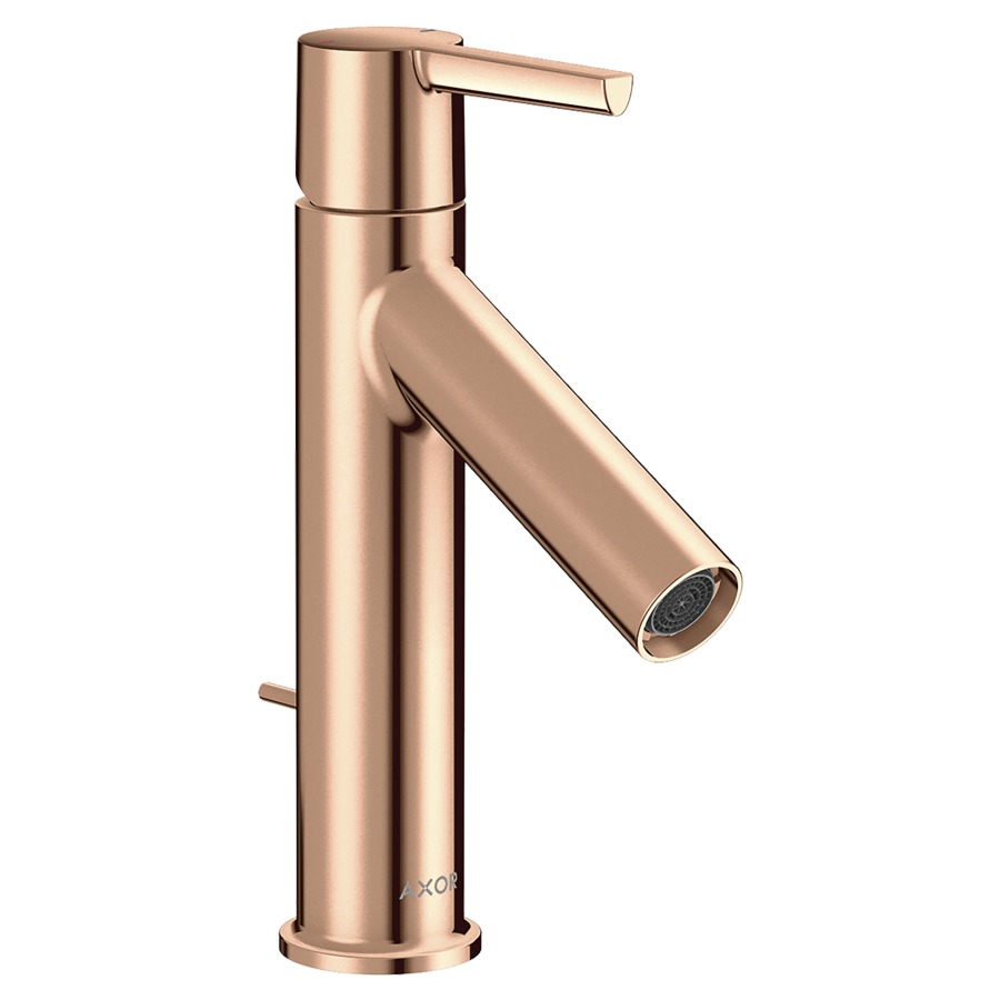 Mélangeur de lavabo STARCK
S 103 mm goulot fixe
vidage excentrique, débit
5 l/min, groupe acoustique I