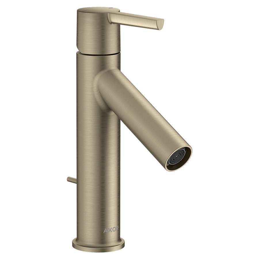 Mélangeur de lavabo STARCK
S 103 mm goulot fixe
vidage excentrique, débit
5 l/min, groupe acoustique I