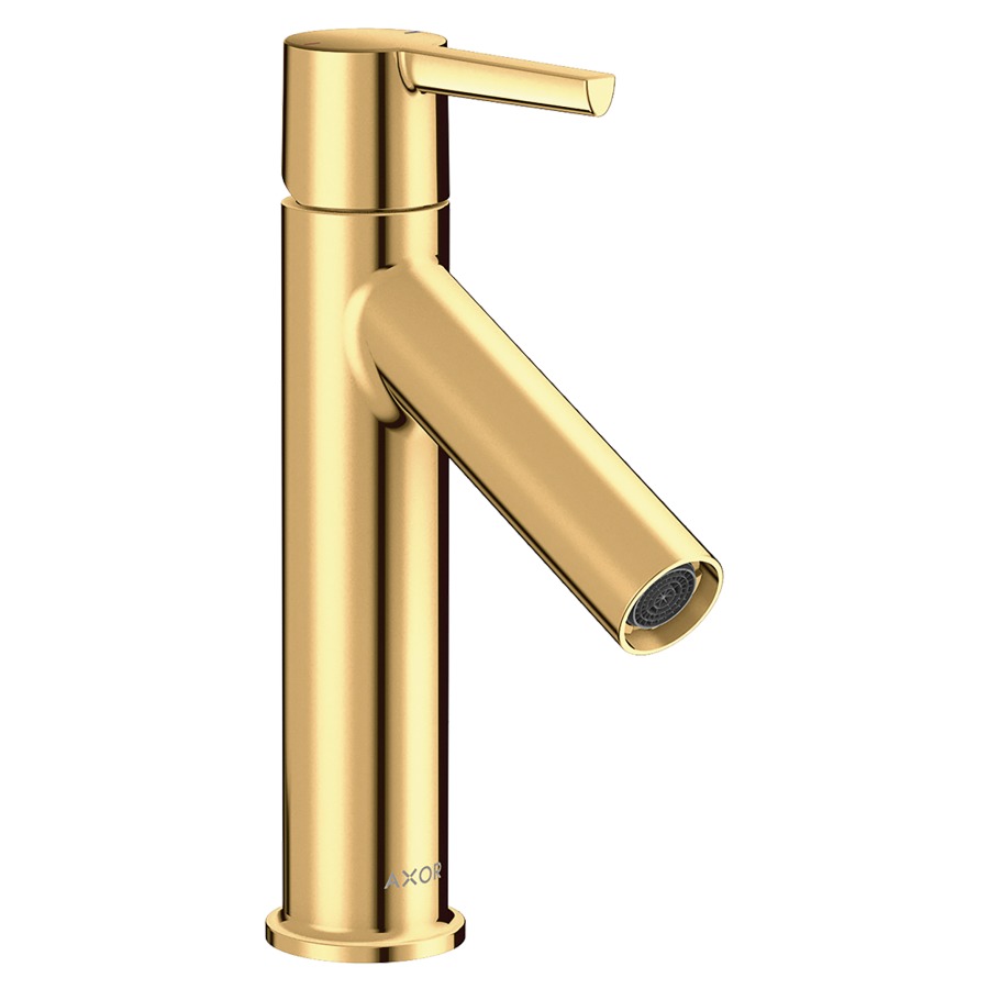 Mélangeur de lavabo STARCK
S 103 mm goulot fixe
sans tige à tirette, avec
soupape à grille non
verouillable, débit 5
l/min, groupe acoustique I