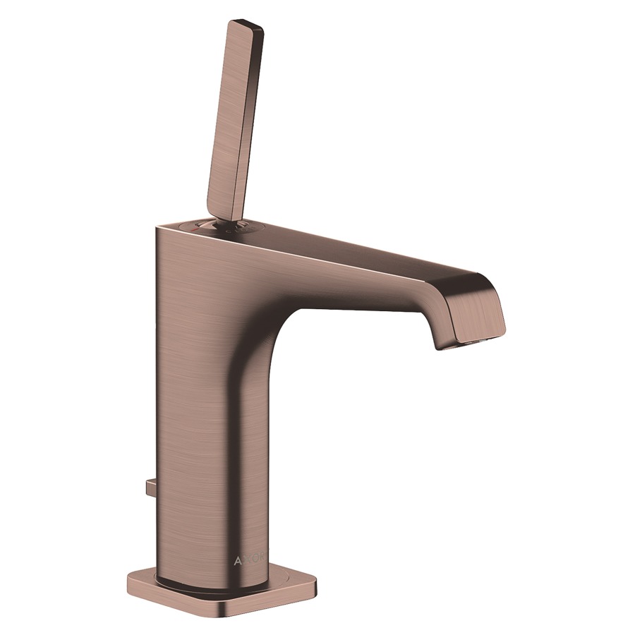 Mélangeur de lavabo CITTERIO E
S 143 mm, goulot fixe
poignée à levier
vidage excentrique, débit
5 l/min, groupe acoustique I