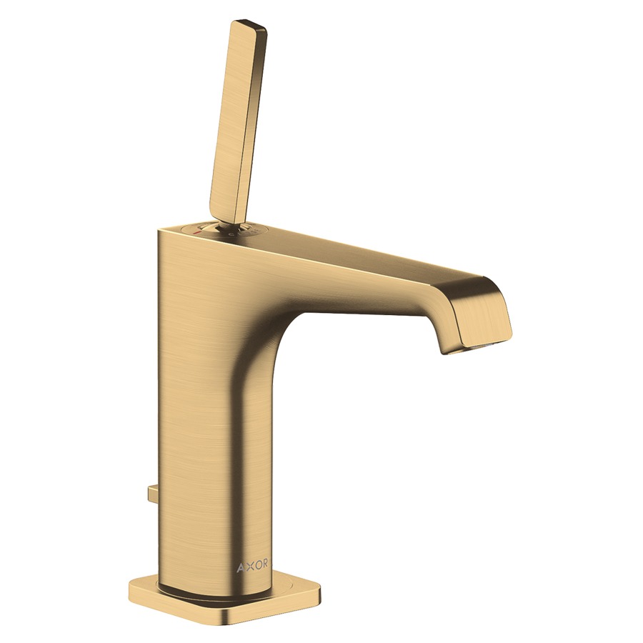 Mélangeur de lavabo CITTERIO E
S 143 mm, goulot fixe
poignée à levier
vidage excentrique, débit
5 l/min, groupe acoustique I