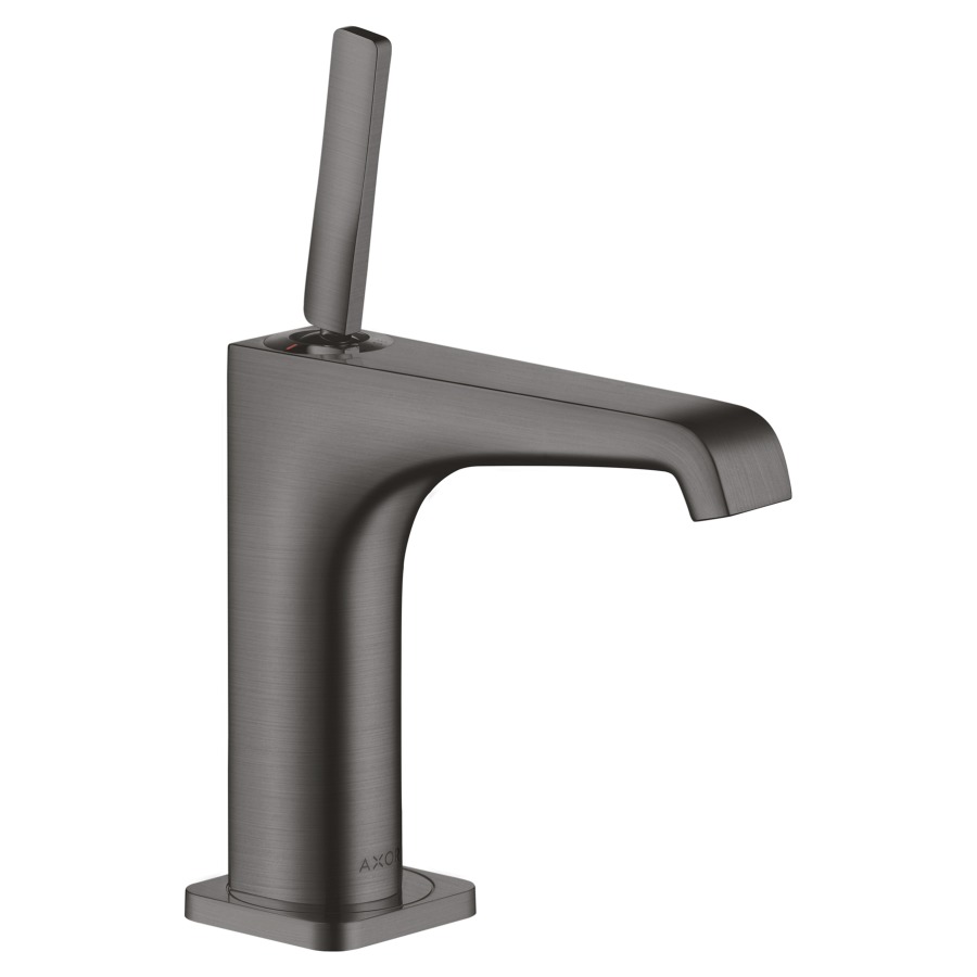 Mélangeur de lavabo CITTERIO E
S 143 mm, goulot fixe
poignée à levier, avec vidage
à plaque toujours ouverte
débit 5 l/min
groupe acoustique I