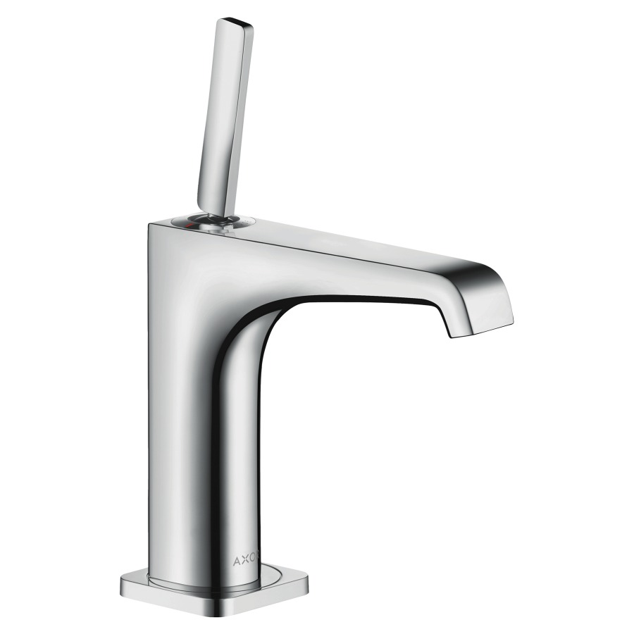Mélangeur de lavabo CITTERIO E
S 143 mm, goulot fixe
poignée à levier, avec vidage
à plaque toujours ouverte
débit 5 l/min
groupe acoustique I