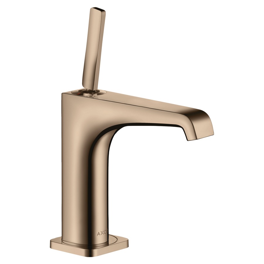 Mélangeur de lavabo CITTERIO E
S 143 mm, goulot fixe
poignée à levier, avec vidage
à plaque toujours ouverte
débit 5 l/min
groupe acoustique I