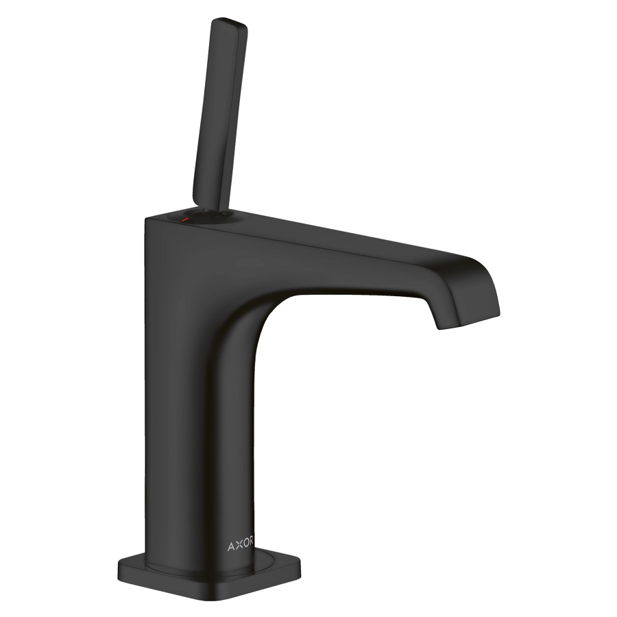 Mélangeur de lavabo CITTERIO E
S 143 mm, goulot fixe
poignée à levier, avec vidage
à plaque toujours ouverte
débit 5 l/min
groupe acoustique I