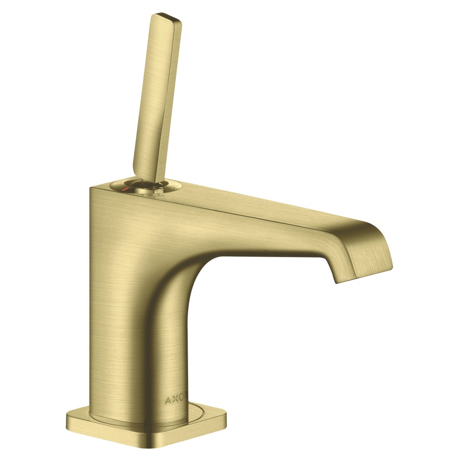 Mélangeur de lavabo CITTERIO E
S 135 mm, goulot fixe
poignée à levier, avec vidage
à plaque toujours ouverte
débit 5 l/min
groupe acoustique I