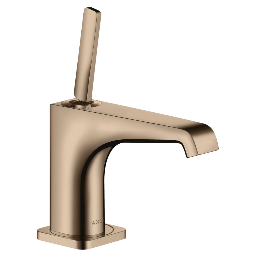 Mélangeur de lavabo CITTERIO E
S 135 mm, goulot fixe
poignée à levier, avec vidage
à plaque toujours ouverte
débit 5 l/min
groupe acoustique I