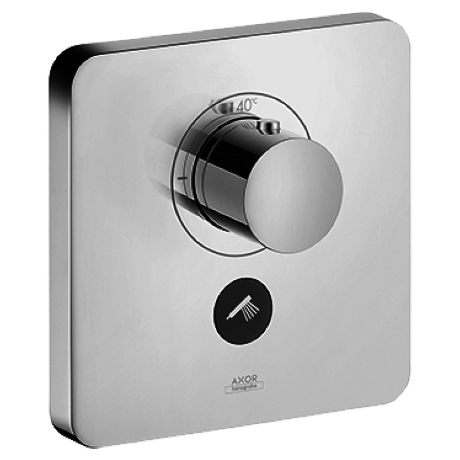 Thermostat SHOWERSELECT
SOFT UP, set de montage final
Highflow 59 l/min
bouton Select marche/arrêt
pour une sortie
sans corps à encastrer
757 011, groupe acoustique I
