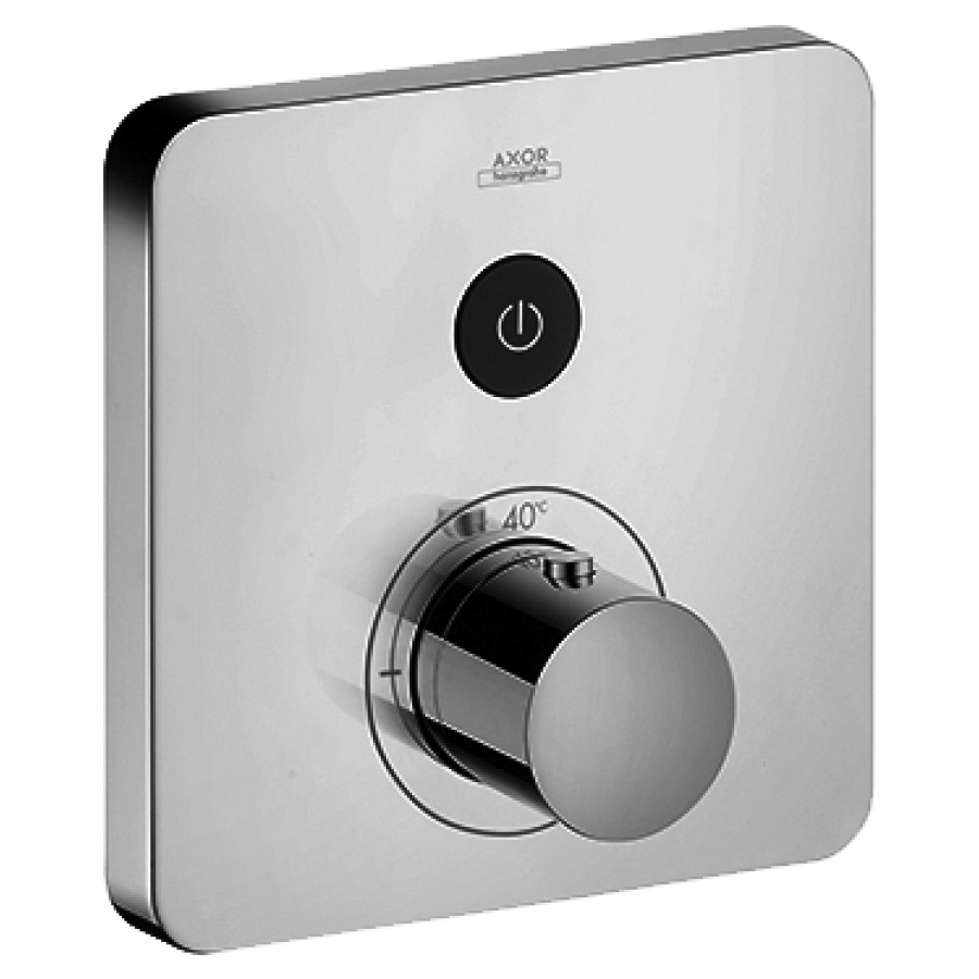 Thermostat SHOWERSELECT
SOFT UP, bouton Select
marche/arrêt, pour une sortie
sans corps à encastrer
757 011, débit 26 l/min
groupe acoustique I