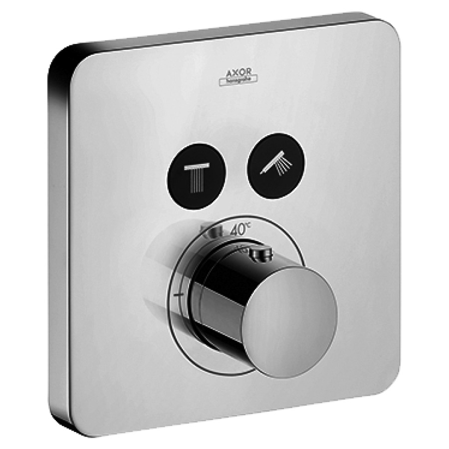 Thermostat SHOWERSELECT
SOFT UP, pour commander
2 fonctions avec le button
Select, sans corps à encastrer
757 011, débit 26 l/min
groupe acoustique II$