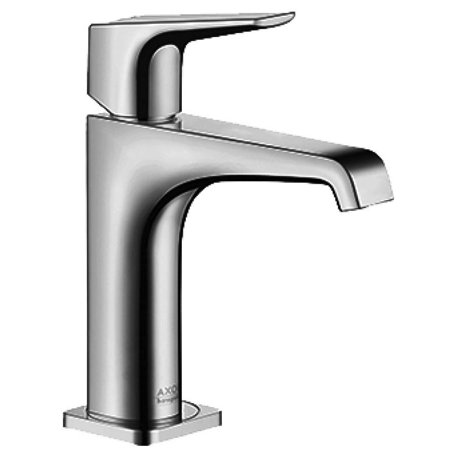 Mélangeur de lavabo CITTERIO E
S 143 mm, goulot fixe
poignée à levier, avec vidage
à plaque toujours ouverte
débit 5 l/min
groupe acoustique I