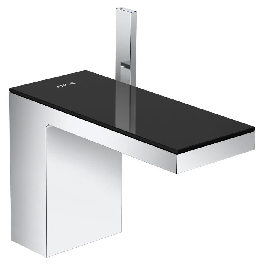 Mélangeur de lavabo MyEdition
S 150 mm, goulot fixe
hauteur d'écoulement 110 mm
avec vidage Push-Open
débit 5 l/min