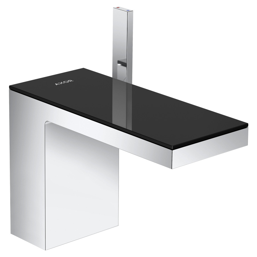 Mélangeur de lavabo MyEdition
S 150 mm, goulot fixe
hauteur d'écoulement 110 mm
avec vidage Push-Open
débit 5 l/min