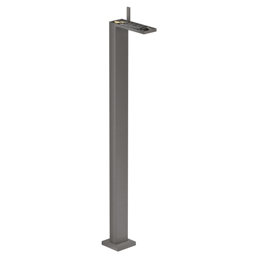 Mélangeur de lavabo MyEdition
au sol
S 196 mm, goulot fixe
hauteur d'écoulement 1158 mm
avec vidage Push-Open
débit 5 l/min, sans plaque de
recouvrement 758 356