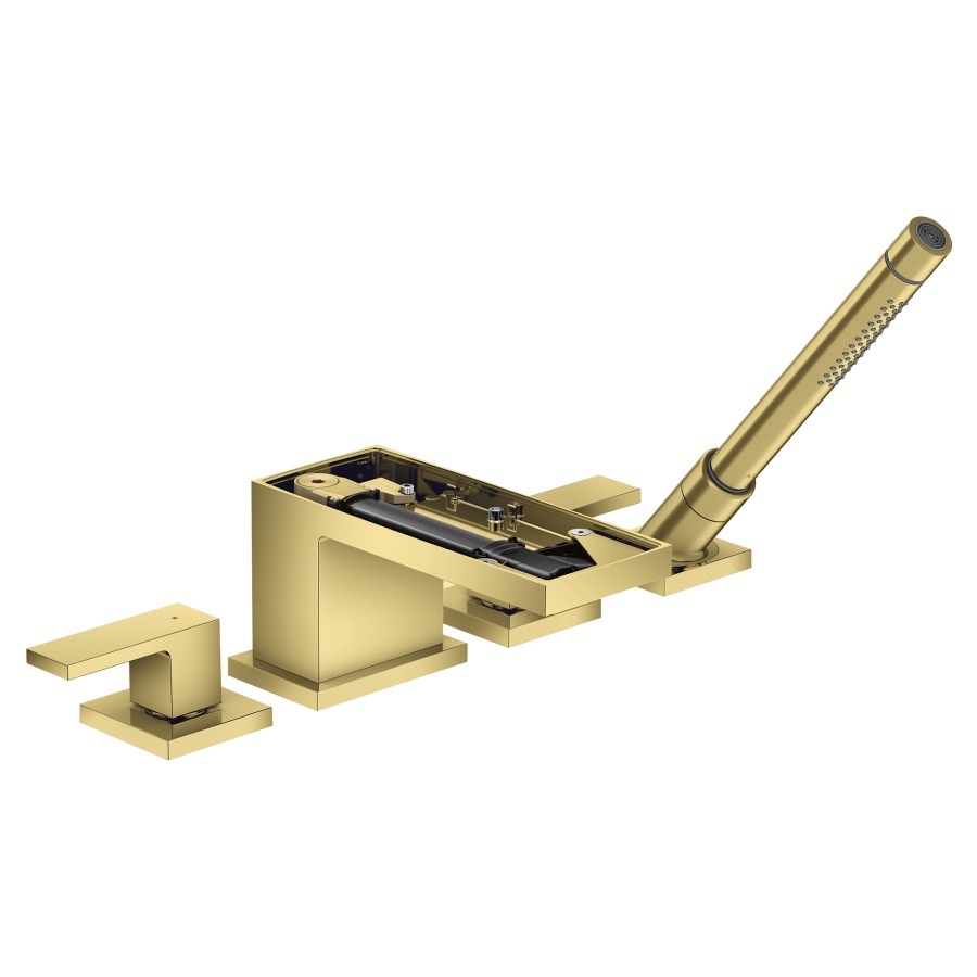 Garniture de remplissage
MyEdition
4-trous, S 151 mm, inverseur
goulot jet normal
douche à main Rain, Mono
sans plaque de recouvrement
758 355