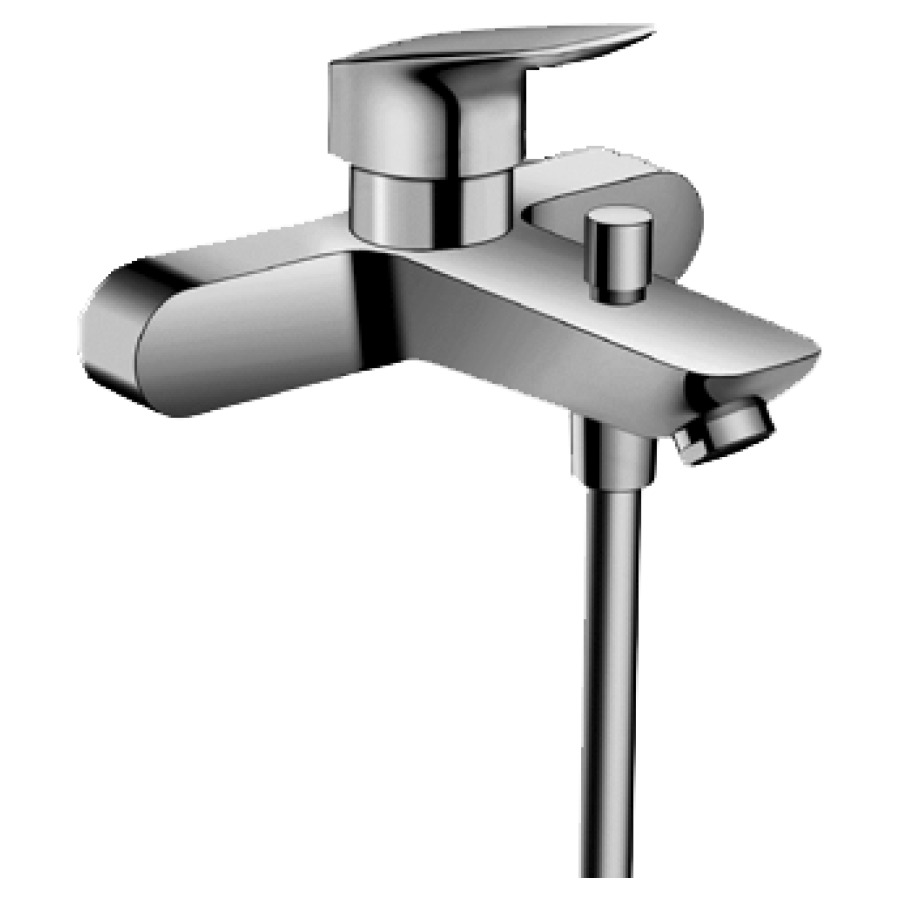 Mélangeur de bain LOGIS
E 153 mm, sans raccords
sans douche à main, débit
22 l/min, groupe acoustique I