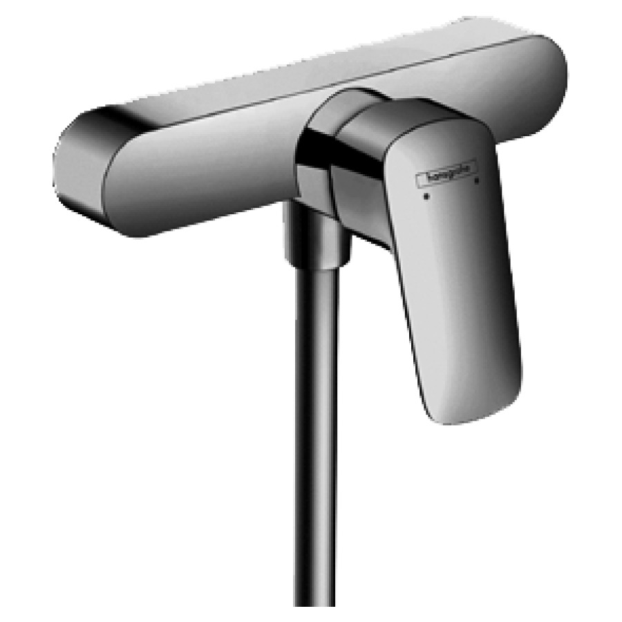 Mélangeur de douche LOGIS
E 153 mm, sans raccords, 3/4"
sans douche, débit 22 l/min
groupe acoustique I