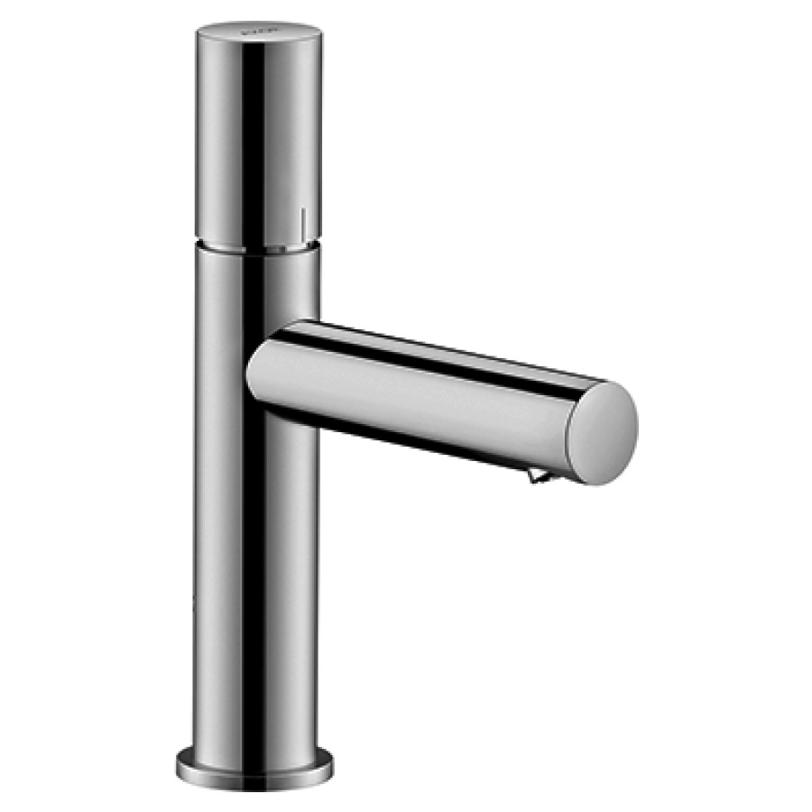 Mélangeur de lavabo UNO 110
S 123 mm, goulot fixe
avec soupape à grille non
verouillable, débit 5 l/min