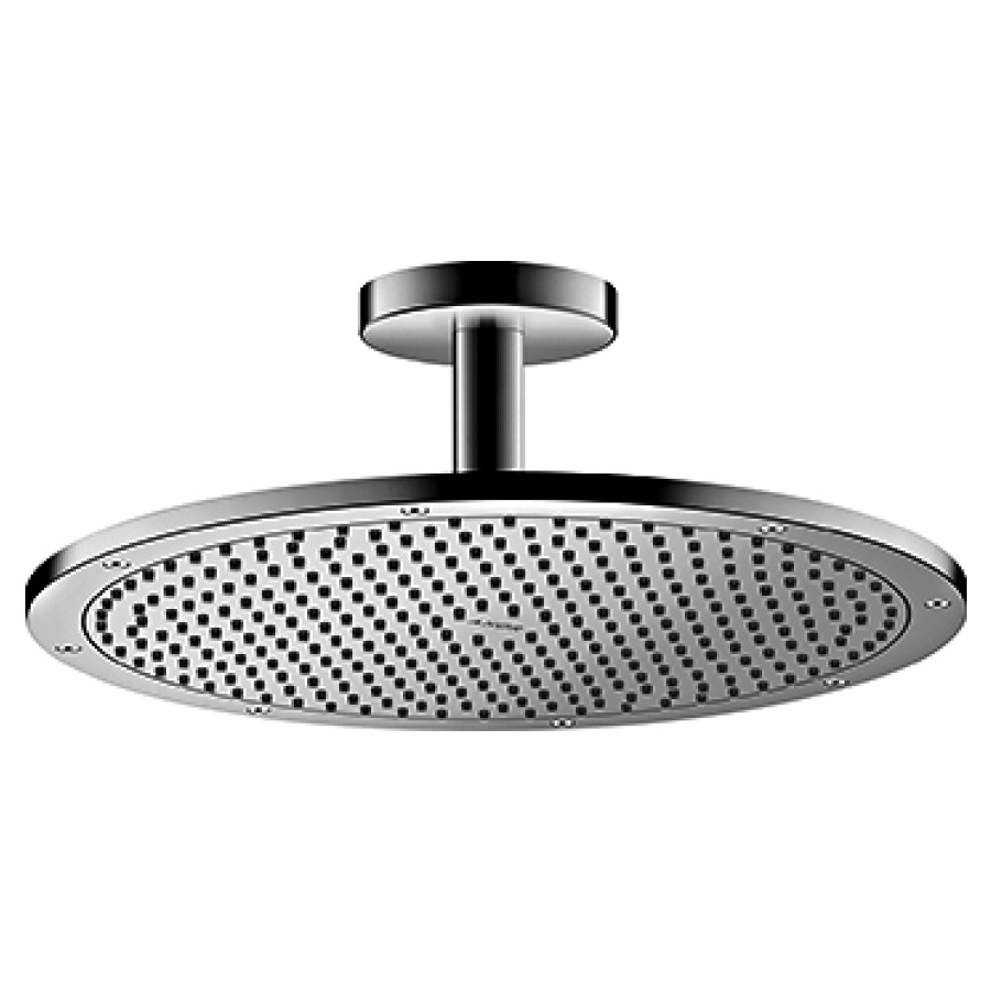 Douche plafond SHOWERSOLUTIONS
D 35 cm, 1jet, Powderrain
débit 26 l/min, bras de douche
pour montage au plafond