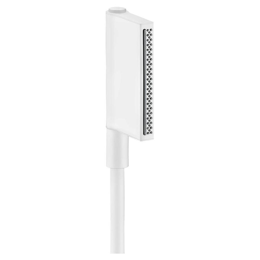 Handbrause SHOWERSOLUTIONS ONE
Strahlumstellung durch Select-
Taste, 2jet, Normalstrahl
Schwallstrahl, Durchflussmenge
12 l/min