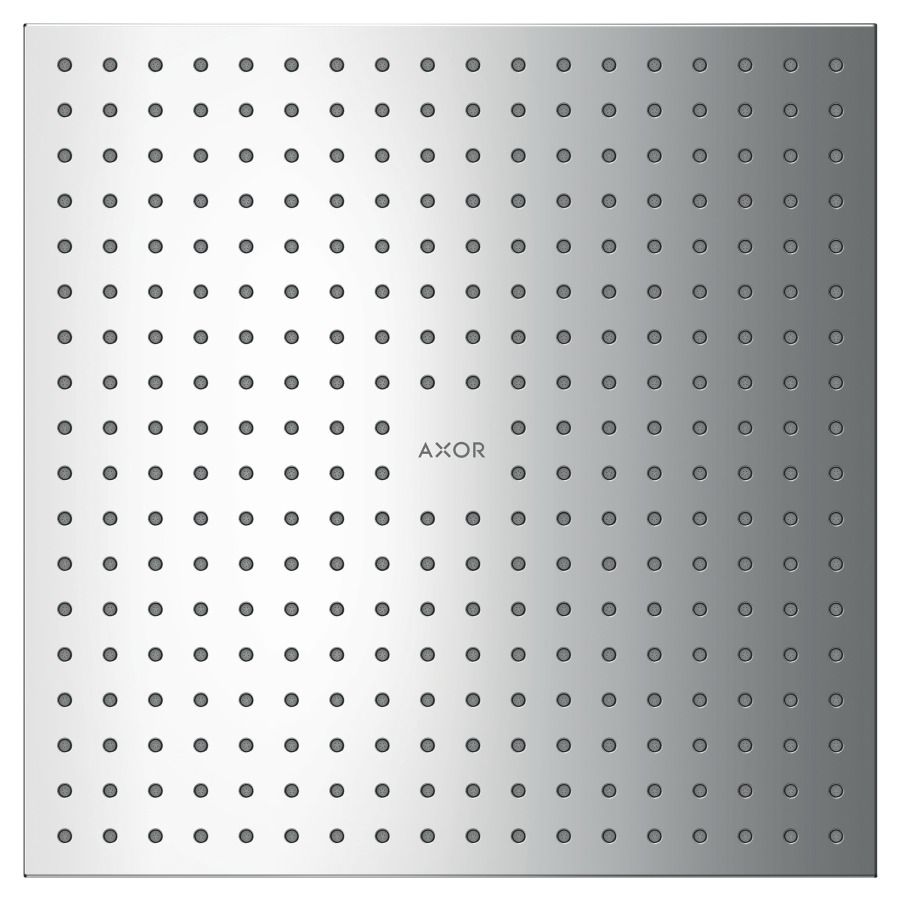 Douche plafond SHOWERSOLUTIONS
30 x 30 cm, 1jet PowderRain
débit 18 l/min, sans corps à
encastrer 757 045