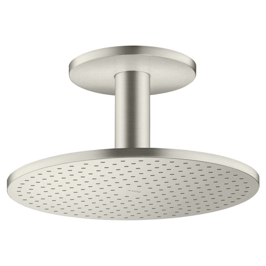 Douche plafond SHOWERSOLUTIONS
D 30 cm, 1jet
PowderRain, débit 19 l/min
raccordement au plafond 10 cm
sans corps à encastrer 757 019