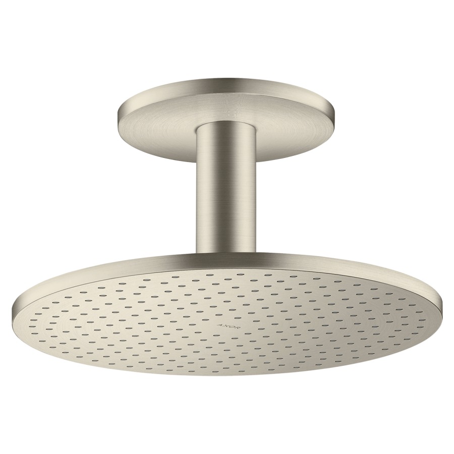 Douche plafond SHOWERSOLUTIONS
D 30 cm, 1jet
PowderRain, débit 19 l/min
raccordement au plafond 10 cm
sans corps à encastrer 757 019