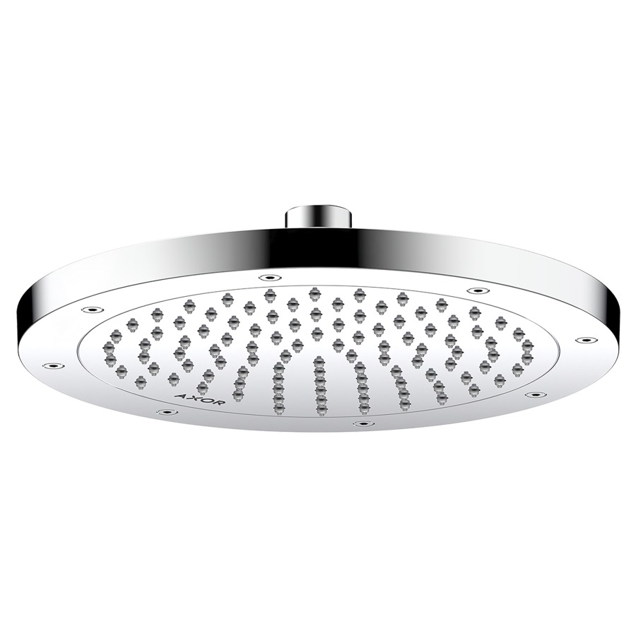 Pomme de douche SHOWER
SOLUTIONS
D 24,5 cm, 1jet
Rain, débit 10,1 l/min
montage au plafond ou au mur
pour bras de douche
758 382/384/385/387/388/390