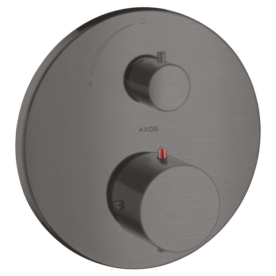 Thermostat STARCK UP
set de montage final, D 17 cm
avec robinet d'arrêt
sans corps à encastrer 757 011
débit 26 l/min
groupe acoustique I