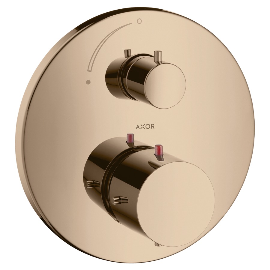 Thermostat STARCK UP
set de montage final, D 17 cm
avec robinet d'arrêt
sans corps à encastrer 757 011
débit 26 l/min
groupe acoustique I
