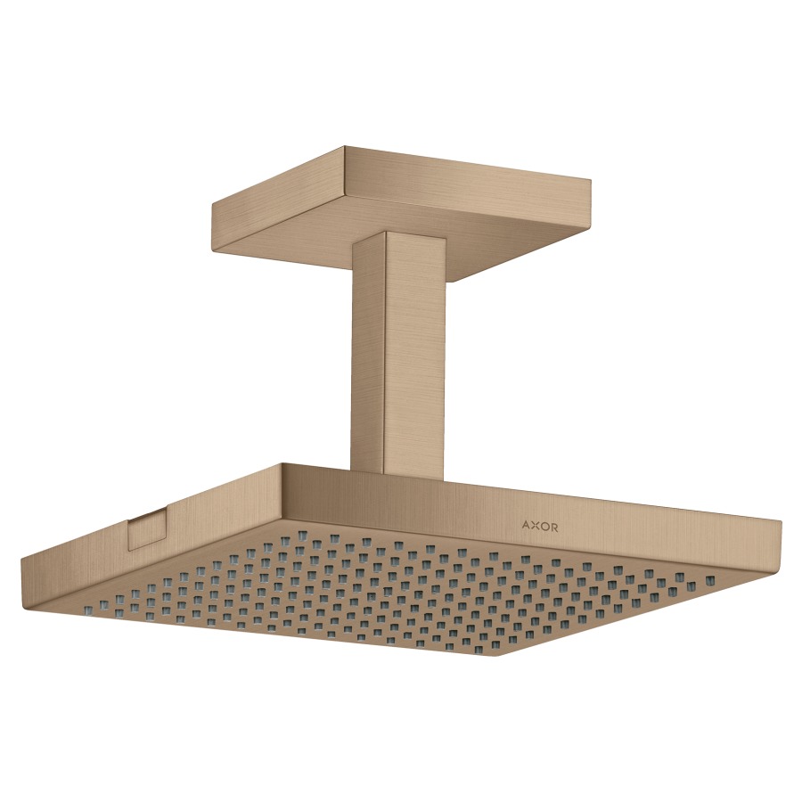 Douche au plafond STARCK
S 146 mm, 240 x 240 mm, 1/2"
Quick Clean, fonction AirPower
bras de douche pour montage
au plafond, débit 12 l/min
groupe acoustique NT