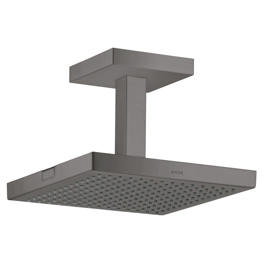 Douche au plafond STARCK
S 146 mm, 240 x 240 mm, 1/2"
Quick Clean, fonction AirPower
bras de douche pour montage
au plafond, débit 12 l/min
groupe acoustique NT