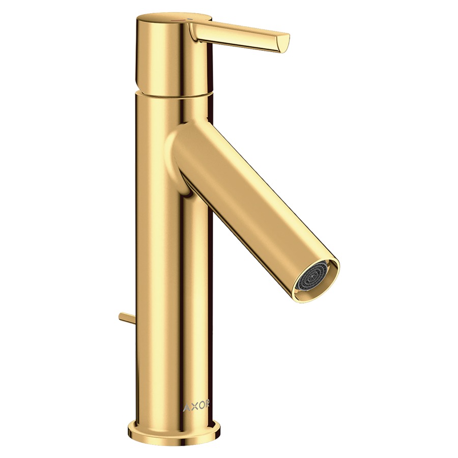 Mélangeur de lavabo STARCK
CoolStart, S 103 mm
goulot fixe, levier de
commande, eau froide par
position du levier au milieu
vidage excentrique, débit
3,5 l/min, groupe acoustique I