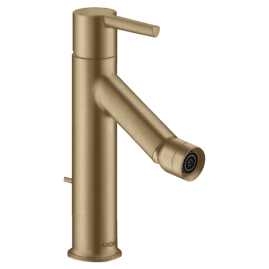 Mélangeur de bidet STARCK
S 104 mm, buse orientable
levier de commande, vidage
excentrique, débit 7,2 l/min