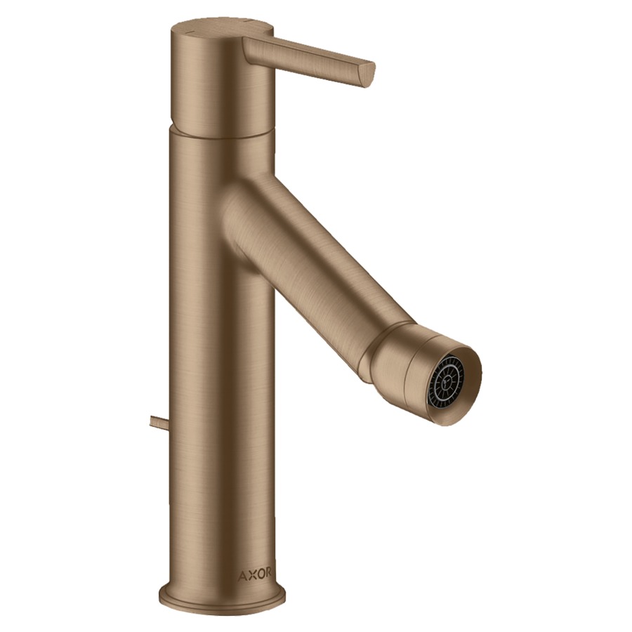 Mélangeur de bidet STARCK
S 104 mm, buse orientable
levier de commande, vidage
excentrique, débit 7,2 l/min
