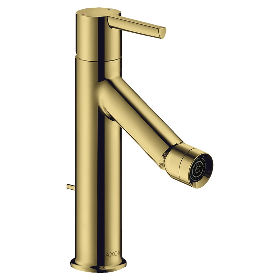 Mélangeur de bidet STARCK
S 104 mm, buse orientable
levier de commande, vidage
excentrique, débit 7,2 l/min