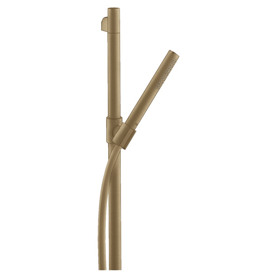 Garniture de douche STARCK
douche à main Starck 1jet
Quick Clean
glissière Starck 90 cm
tuyau de douche Isiflex 160 cm
groupe acoustique NT
