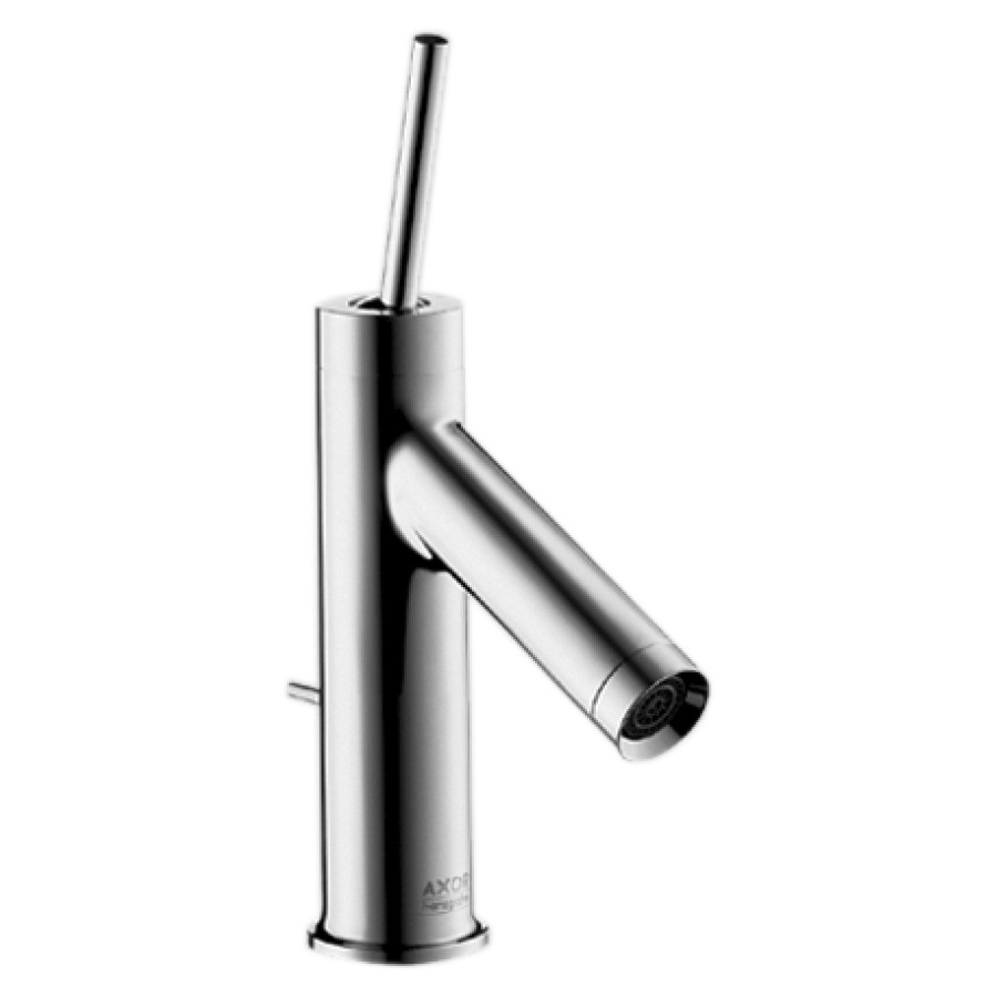 Mélangeur de lavabo STARCK
pour lave-mains
S 95 mm, goulot fixe
vidage excentrique, débit
5 l/min, groupe acoustique I