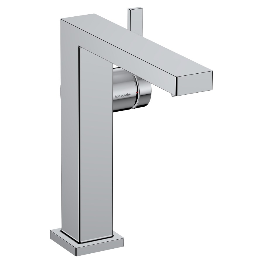 Mélangeur de lavabo TECTURIS E
150 Fine
S 157 mm, goulot fixe
hauteur d'écoulement 173 mm
CoolStart - eau froide par
position de levier au milieu
avec vidage Push-Open
débit 5 l/min