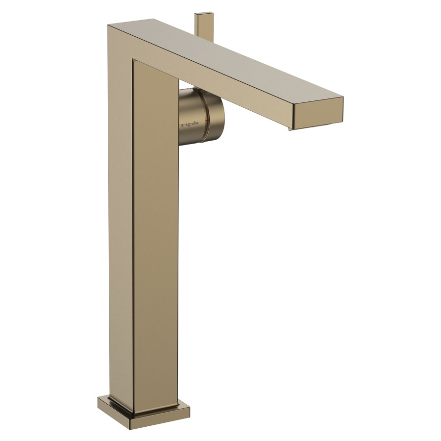 Mélangeur de lavabo TECTURIS E
240 Fine
S 197 mm, goulot fixe
hauteur d'écoulement 243 mm
CoolStart - eau froide par
position de levier au milieu
avec vidage Push-Open
débit 5 l/min